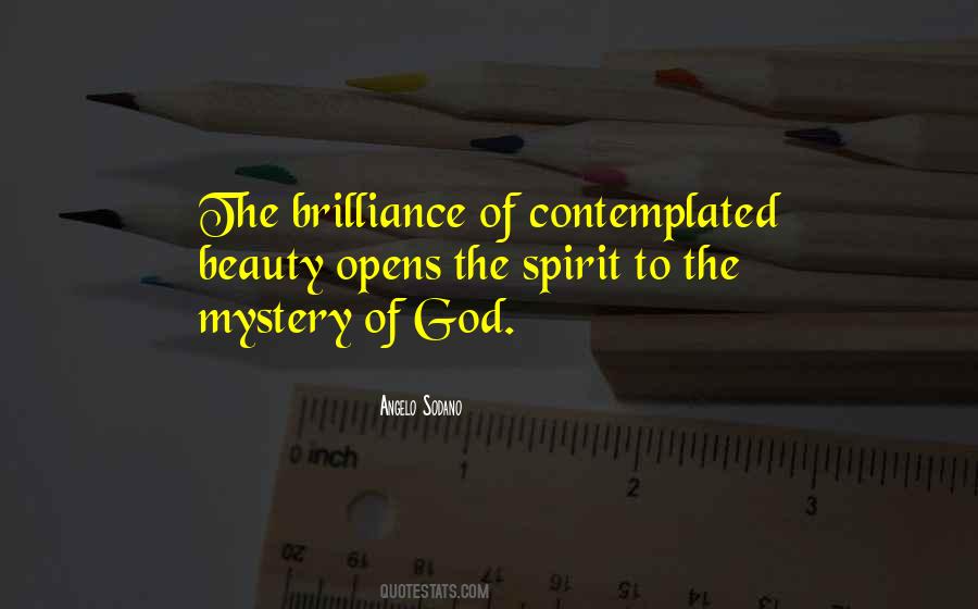 Quotes About The Mystery Of God #1736982