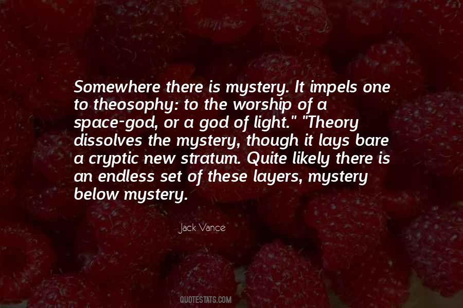 Quotes About The Mystery Of God #342757