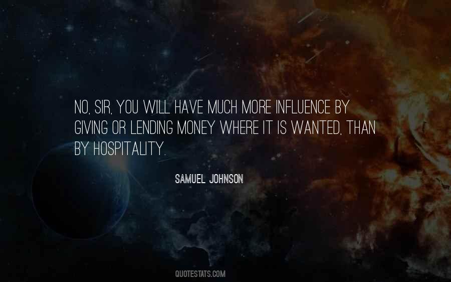 Money Influence Quotes #1833538