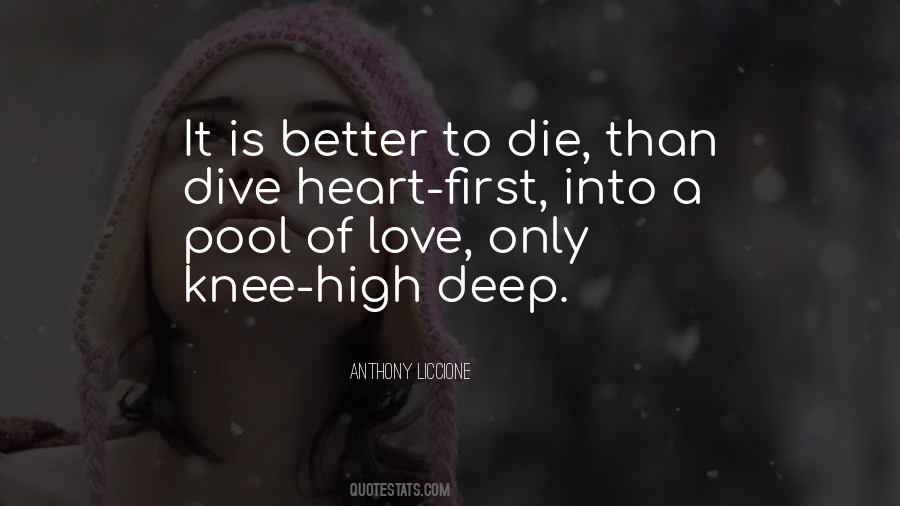 Dive Love Quotes #1248143