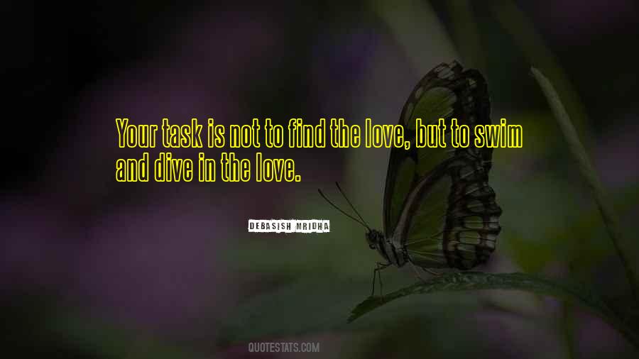 Dive Love Quotes #924514