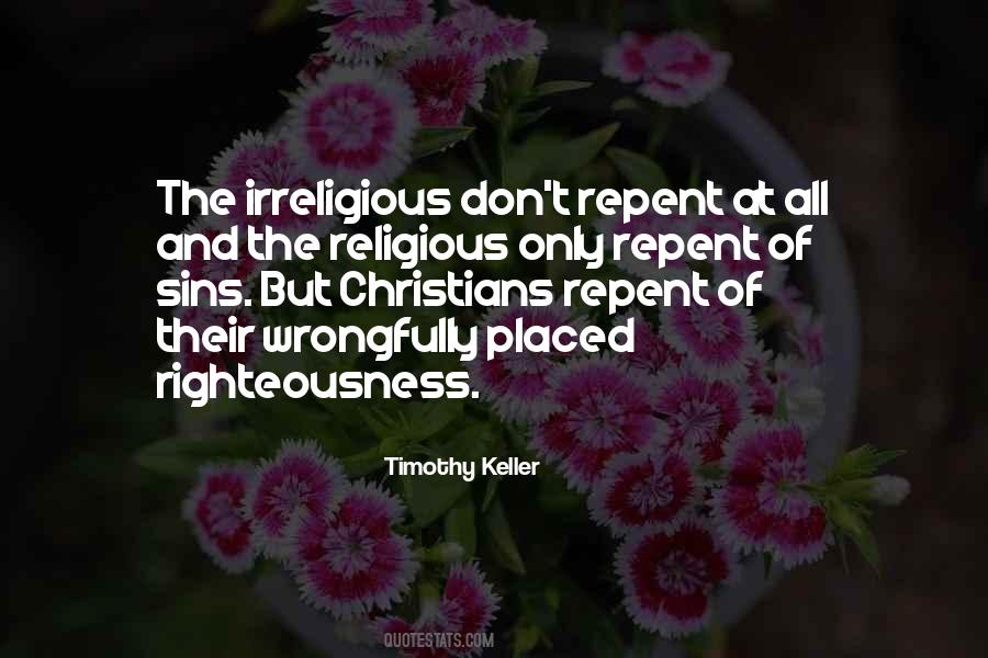 Quotes About Irreligious #1800096
