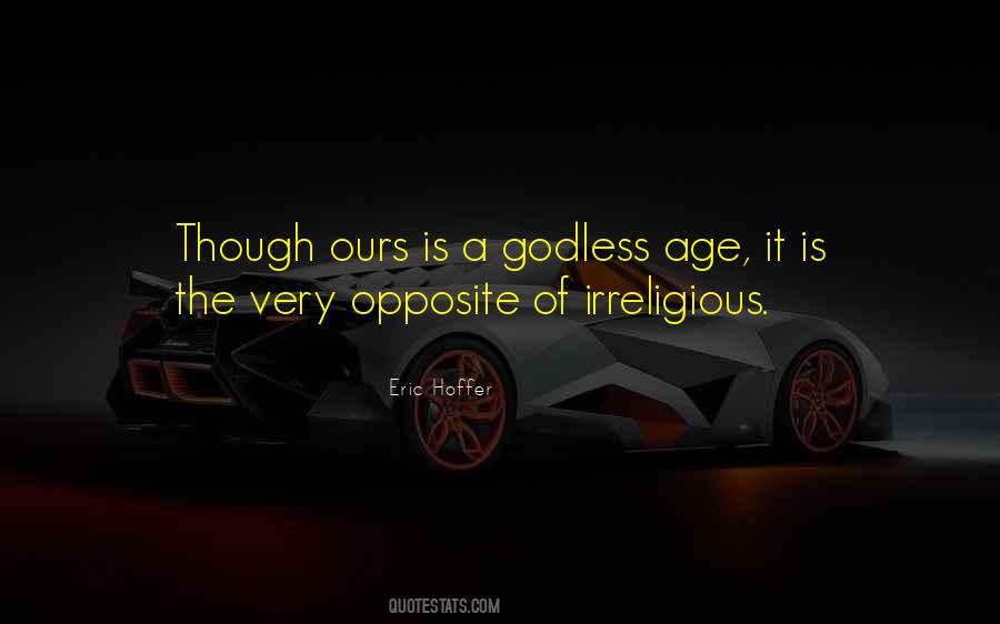 Quotes About Irreligious #208853