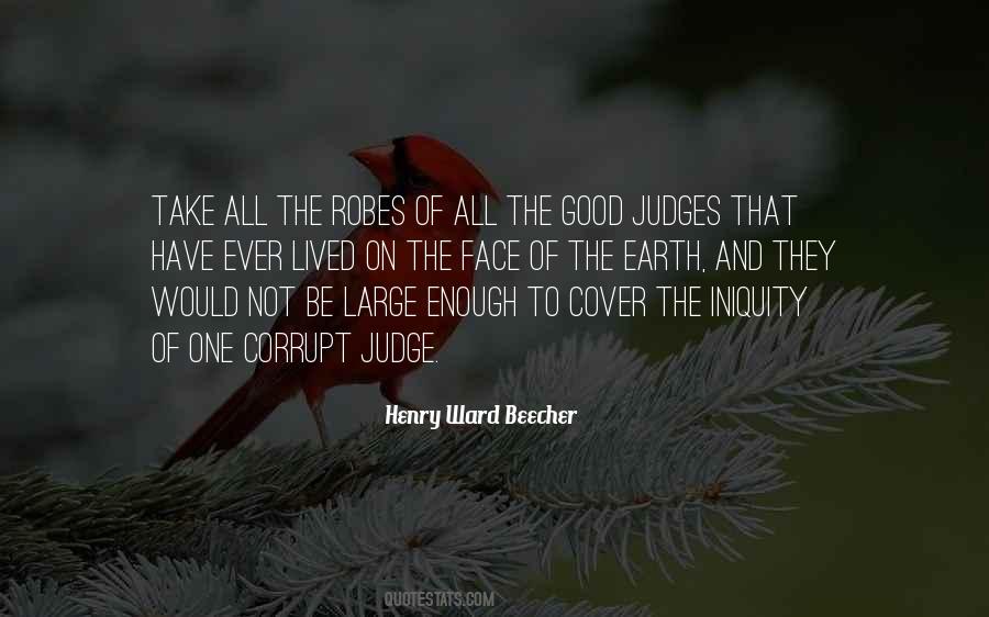 Corrupt Judge Quotes #237114