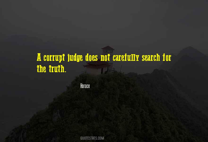 Corrupt Judge Quotes #264655