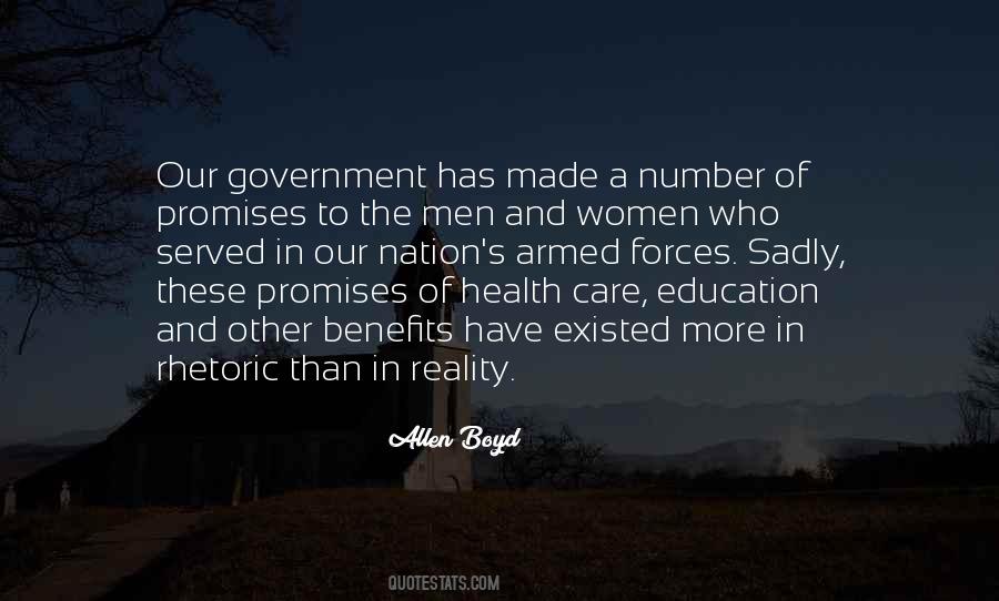 Quotes About Government Health #1067373