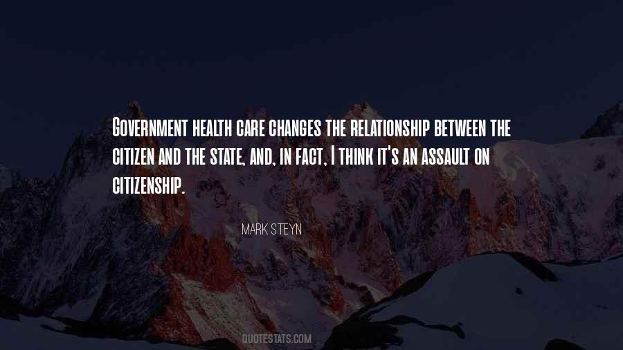 Quotes About Government Health #1107171
