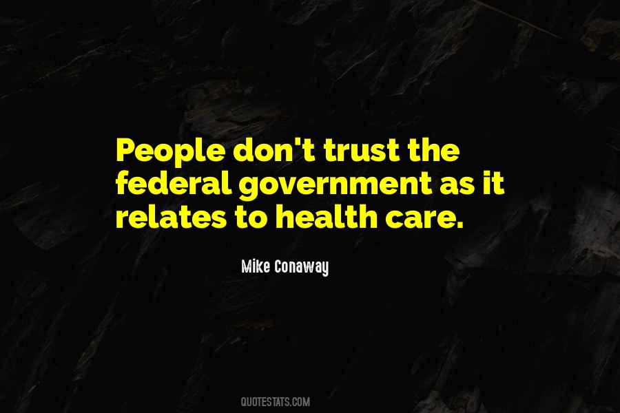 Quotes About Government Health #440194
