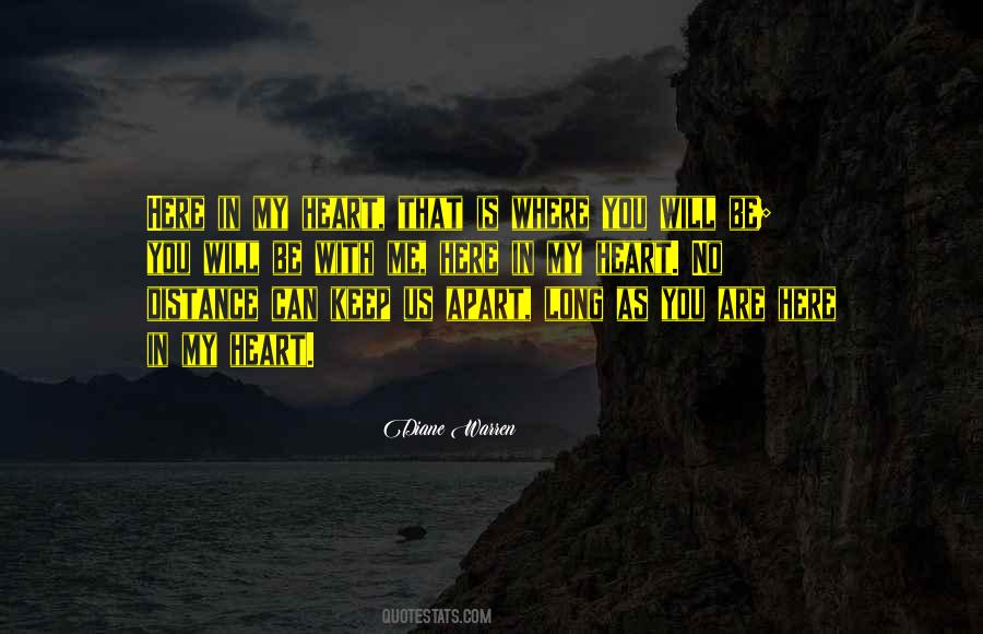 Here Is My Heart Quotes #738634