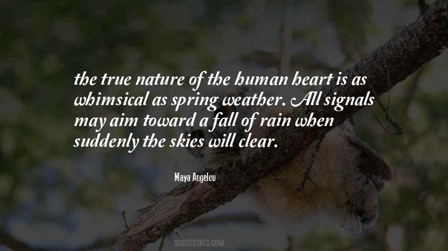 Rain Heart Quotes #1068735