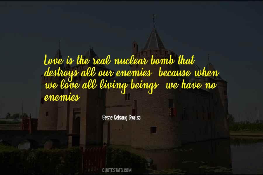 Enemies Love Quotes #177518