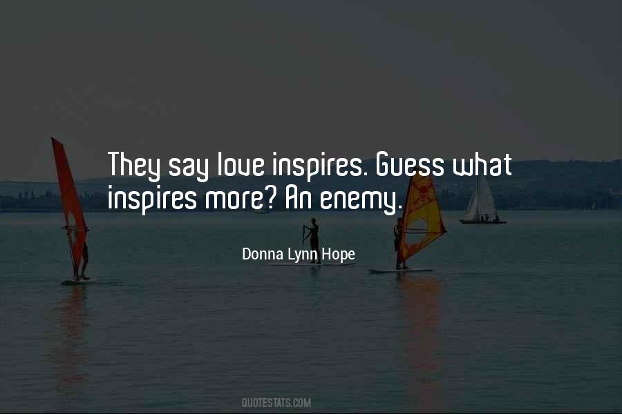 Enemies Love Quotes #376799
