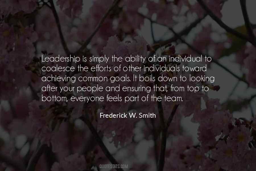 Leadership And Team Quotes #1277066