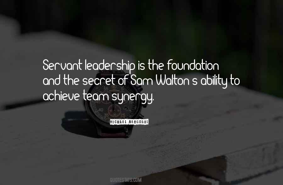 Leadership And Team Quotes #1768422