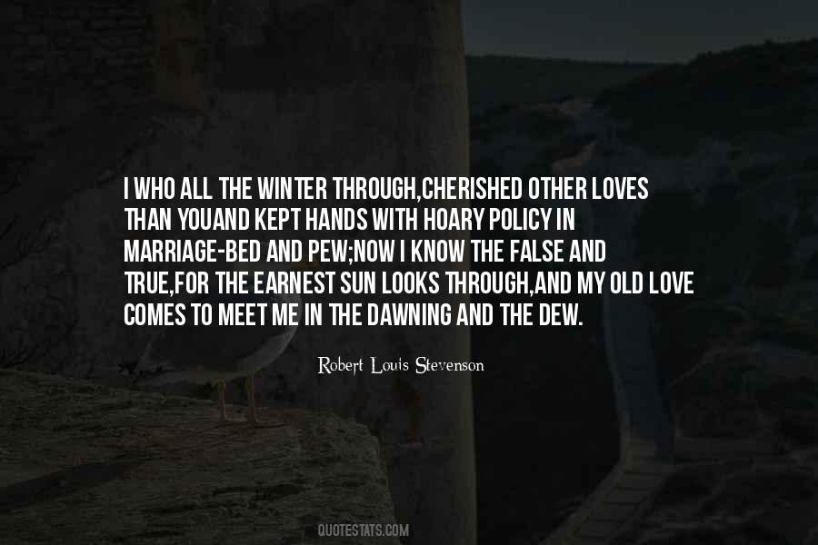 My Old Love Quotes #730426