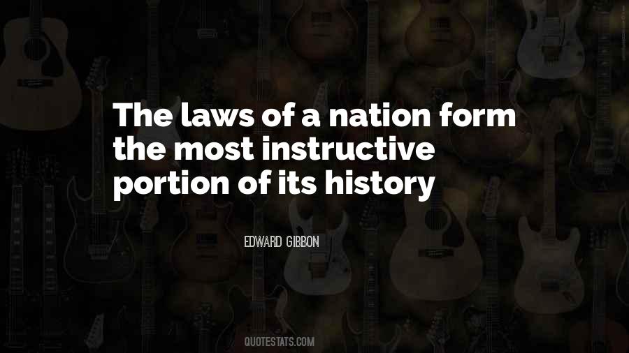 Nation Of Laws Quotes #406494