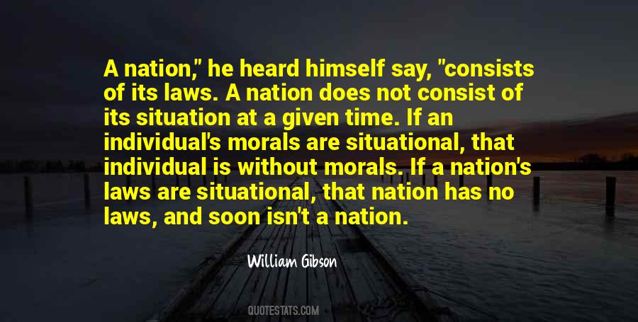 Nation Of Laws Quotes #694021