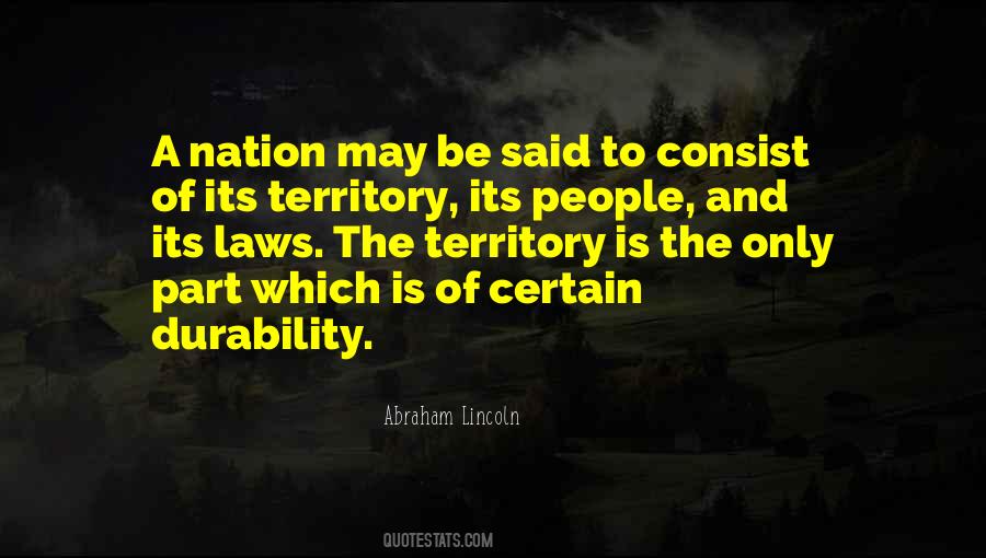 Nation Of Laws Quotes #709227