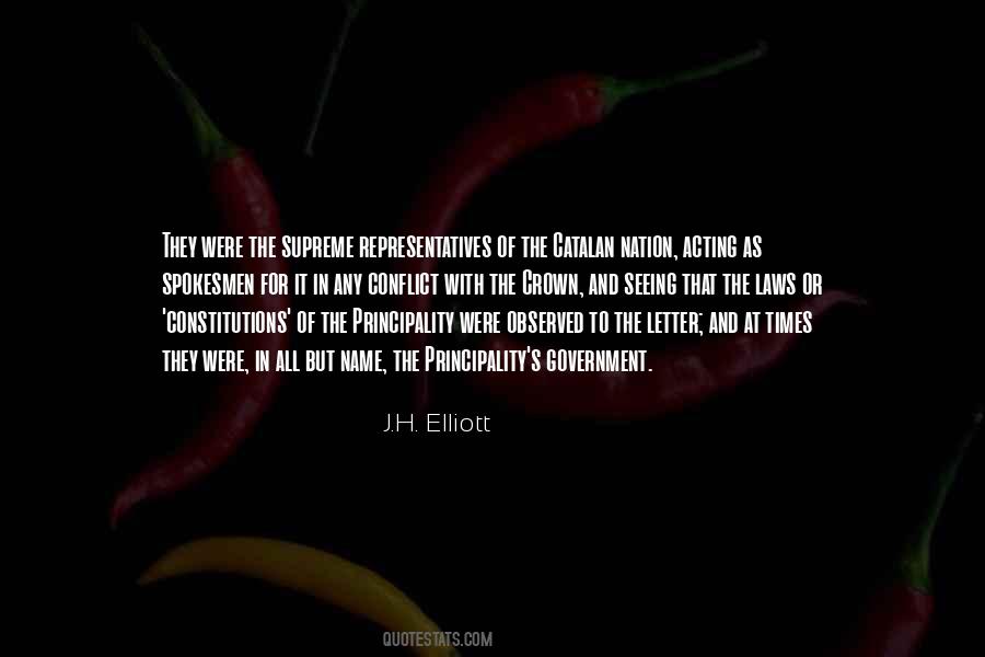 Nation Of Laws Quotes #977660
