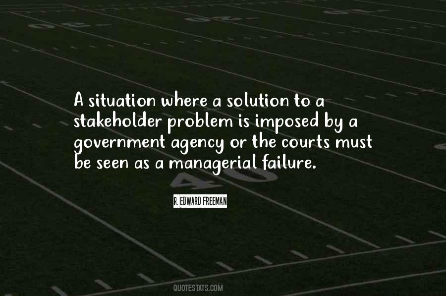 Government Is Not The Solution To Our Problem Quotes #1372546