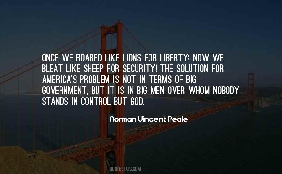 Government Is Not The Solution To Our Problem Quotes #1433178