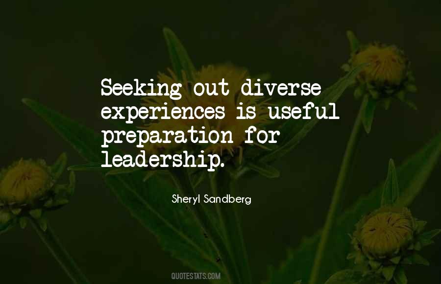Diverse Leadership Quotes #1306697