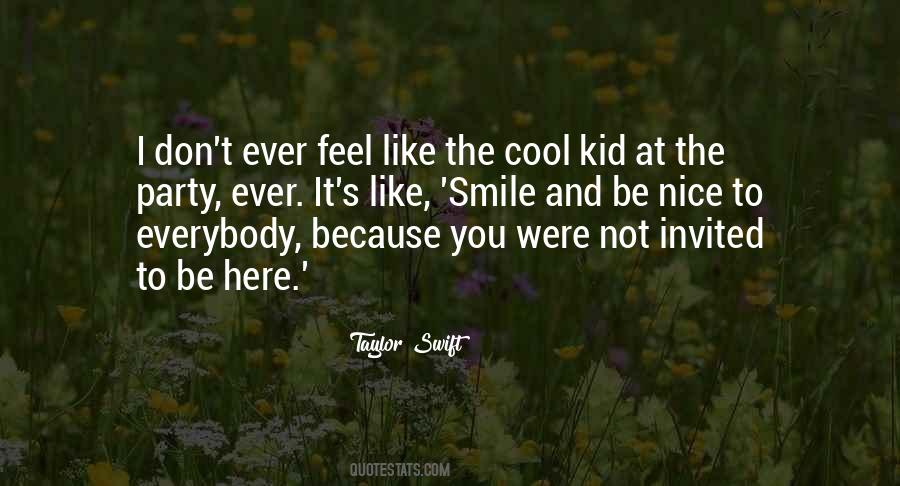Smile Cool Quotes #1698869