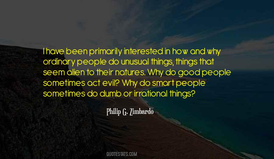 Quotes About Irrational People #1103609