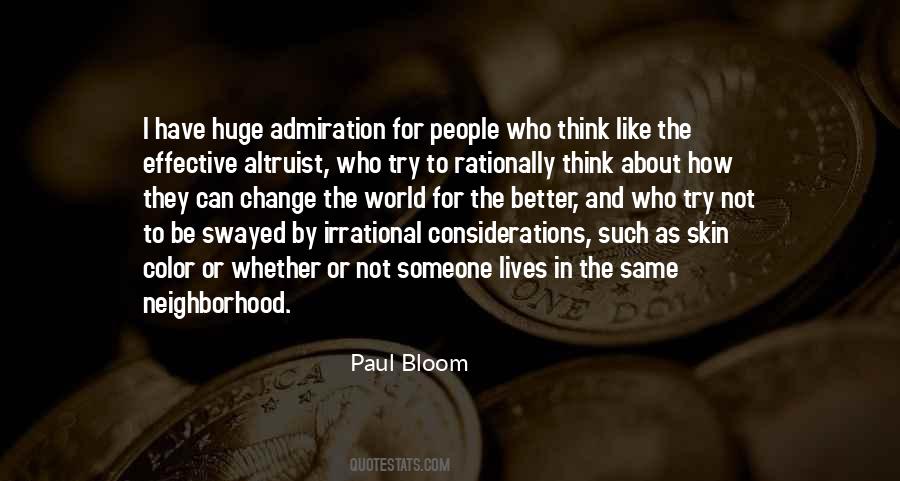 Quotes About Irrational People #420802