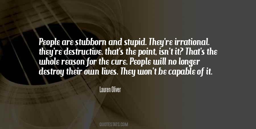 Quotes About Irrational People #472052