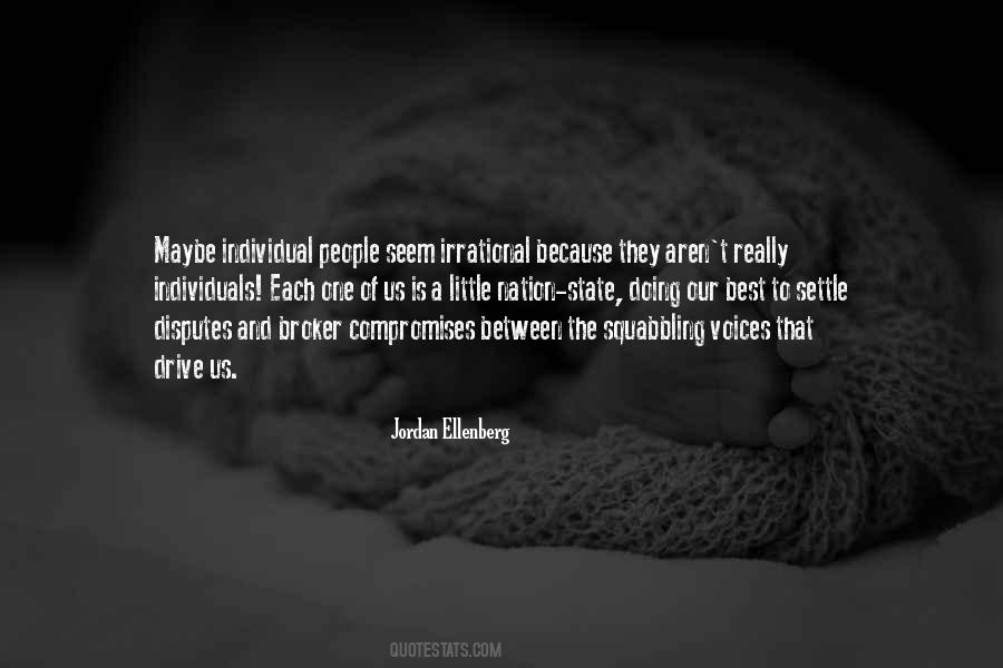 Quotes About Irrational People #539236