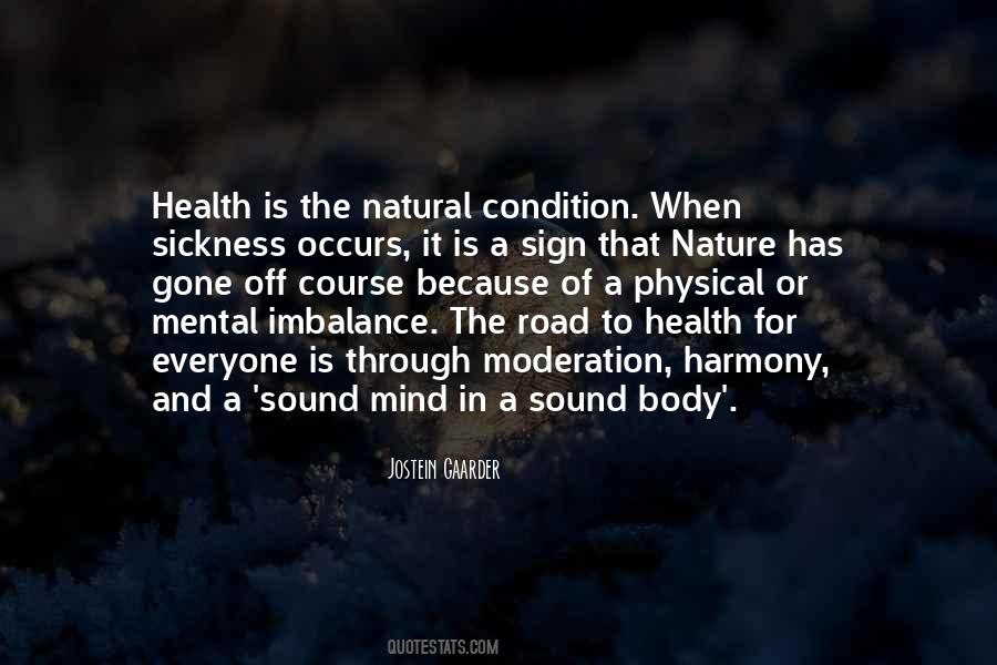 Natural Body Quotes #1007135