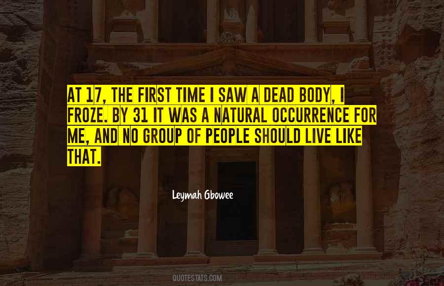 Natural Body Quotes #869836