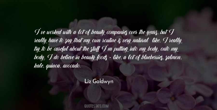 Natural Body Quotes #970597