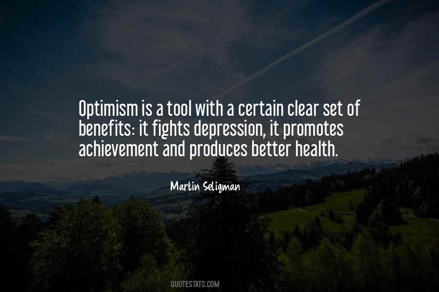 Quotes About Health And Optimism #1544457