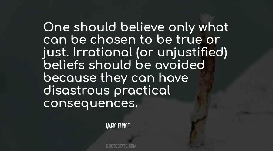 Quotes About Irrational Beliefs #1171920