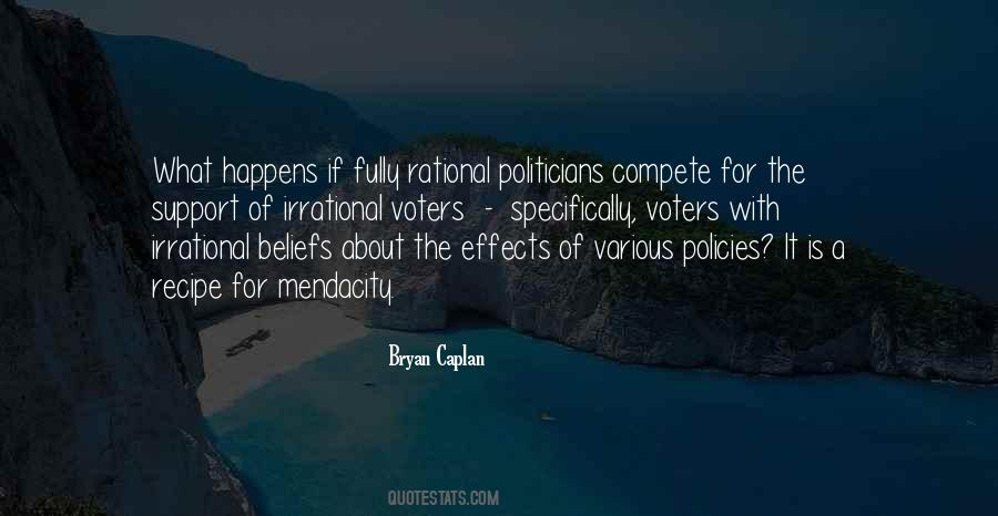 Quotes About Irrational Beliefs #98122