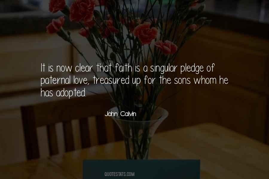 My Pledge Of Love Quotes #17799