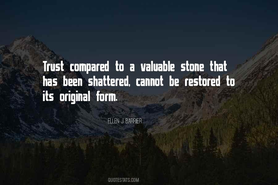 Be A Stone Quotes #616799