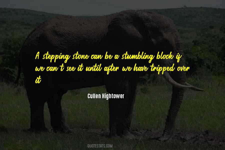 Be A Stone Quotes #656694