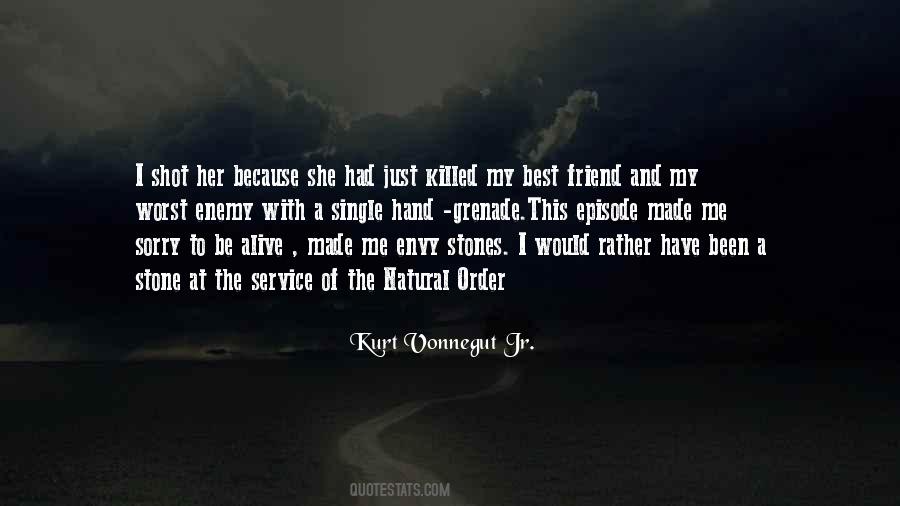 Be A Stone Quotes #875231