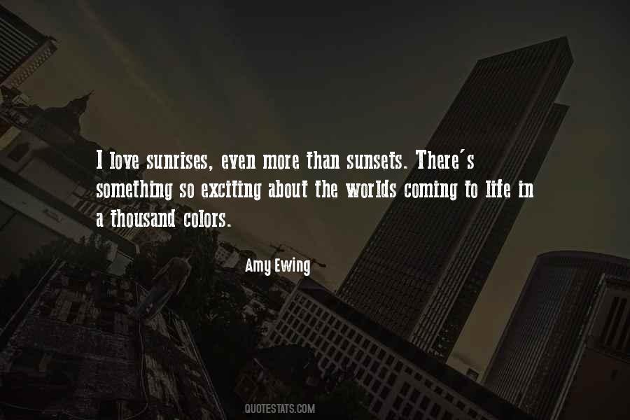 Sunsets With My Love Quotes #973666