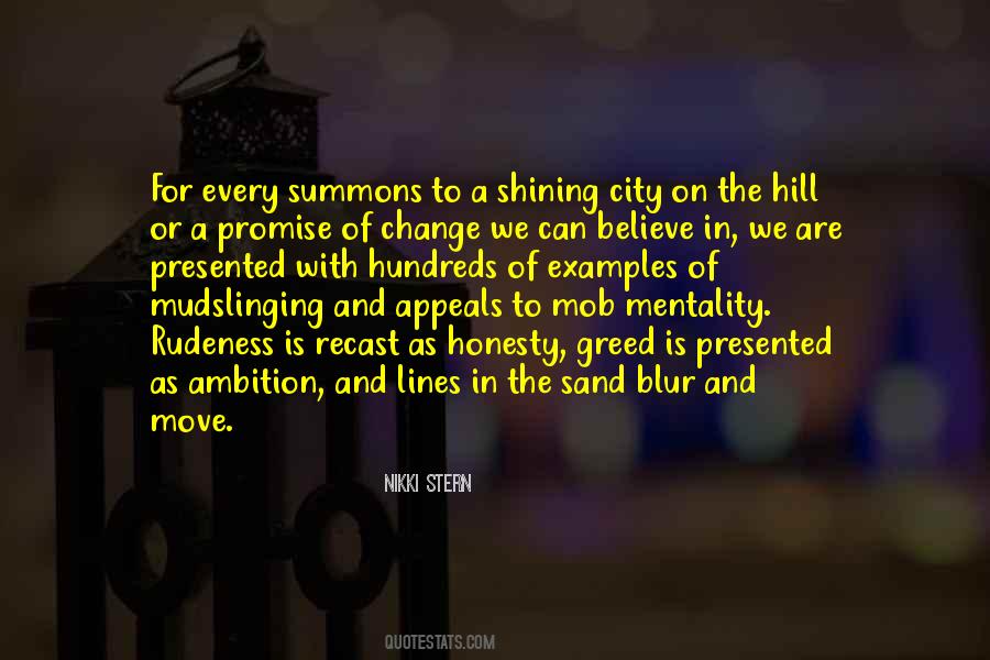 Shining City On A Hill Quotes #333856