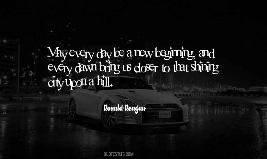 Shining City On A Hill Quotes #988417