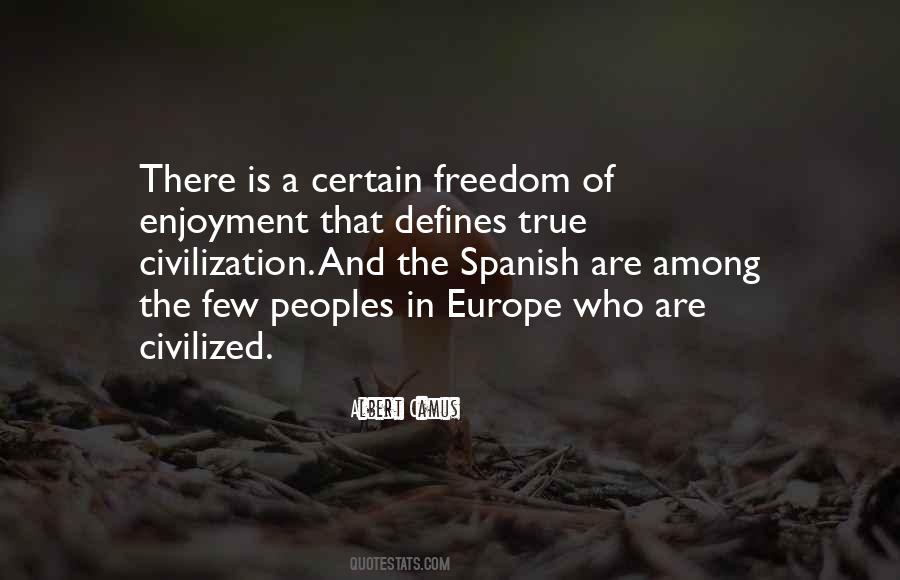 Albert Camus Freedom Quotes #1589746