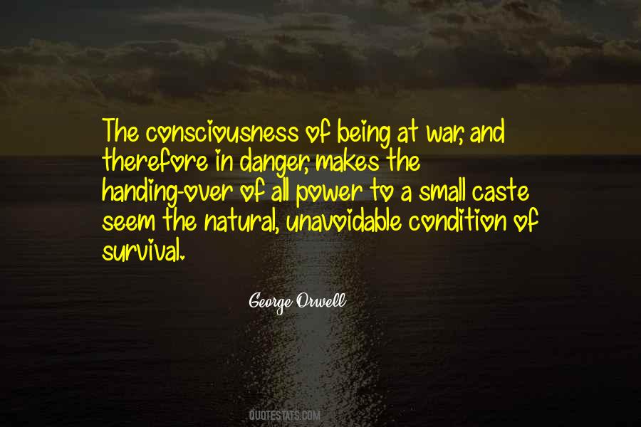 Quotes About Being In Danger #1352105