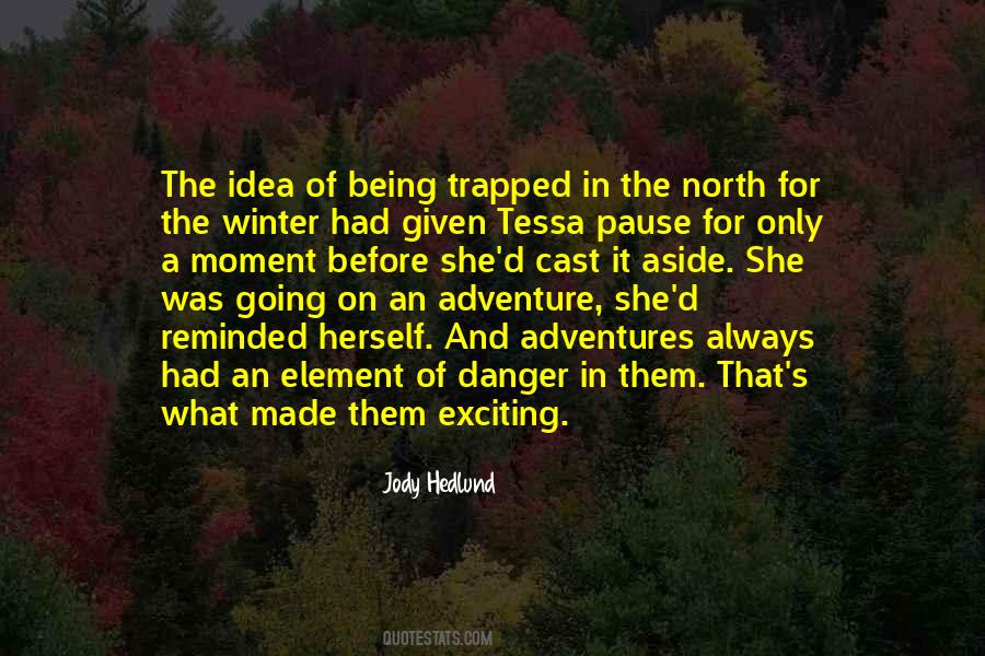 Quotes About Being In Danger #733679