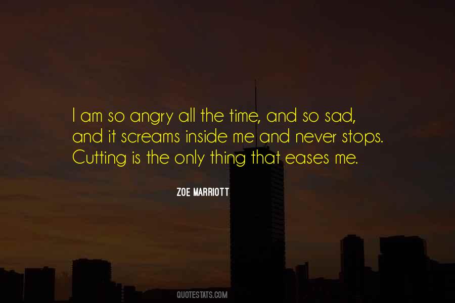 Sad Inside Quotes #1654597