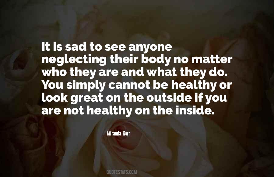 Sad Inside Quotes #495922