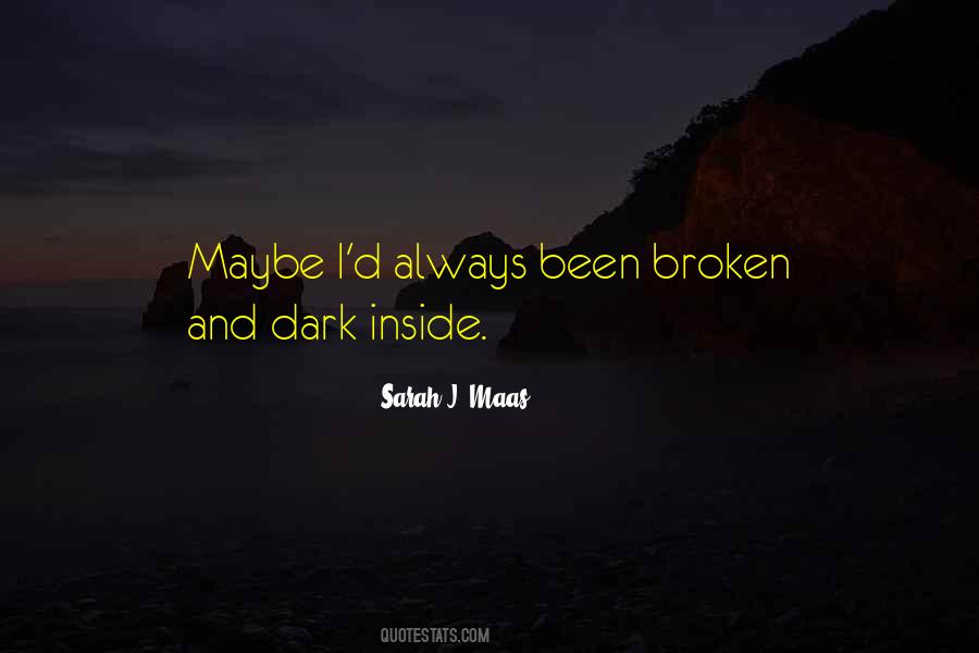 Sad Inside Quotes #820105